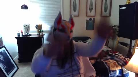 Snapshot of desertfoxohio chatting on 10.26.25 DutchMasterFox online show from 10.26.25