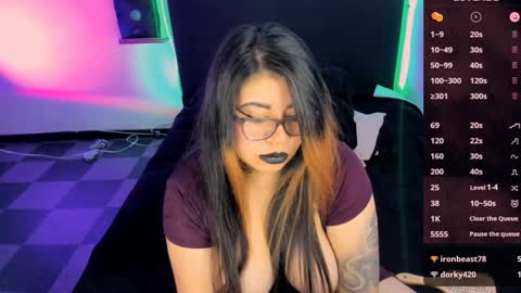 Snapshot of devilfox29 chatting on 12.18.24 L I NA online show from 12.18.24