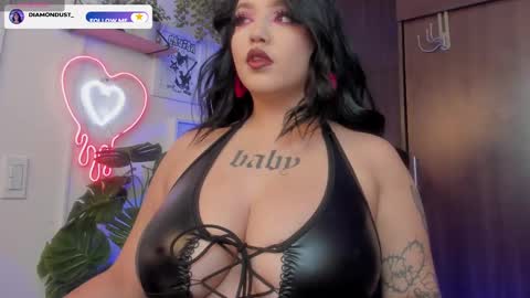 Snapshot of diamond_dustt chatting on 09.28.25 Diamond online show from 09.28.25