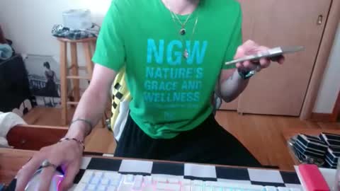 Snapshot of dnasfun chatting on 12.24.24 DnAs FunTime online show from 12.24.24