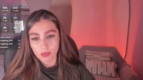 Snapshot of dolcieelliot chatting on 02.19.25 Dolcie online show from 02.19.25