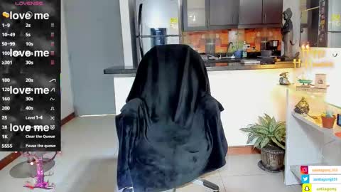 SANTI  independent model online show from 10.11.25