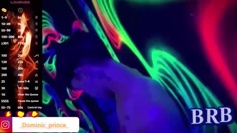 DOMINIC PRINCE   online show from 10.01.25