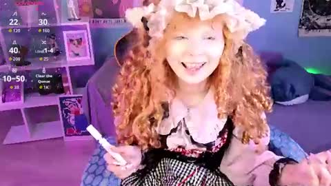 Snapshot of draculaura_ chatting on 06.14.26 Draculaura online show from 06.14.26