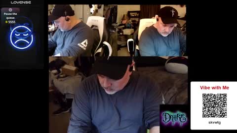 Drake D Vamp aka Drake DarkRose online show from 02.14.25