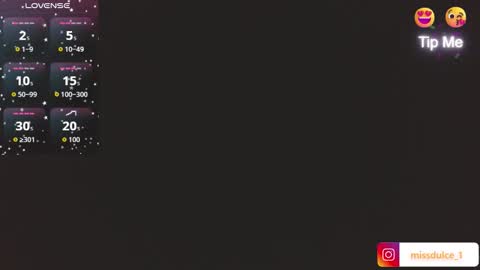 Dulce online show from 10.01.25