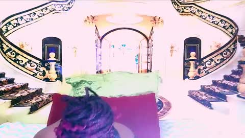 Snapshot of ebonyseductionz chatting on 02.04.25 Zammy online show from 02.04.25