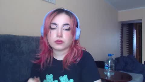 Snapshot of ediefris chatting on 12.31.24 fickle demon made of clumps of matter online show from 12.31.24