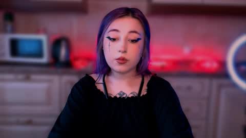 Snapshot of ediefris chatting on 02.22.25 fickle demon made of clumps of matter online show from 02.22.25