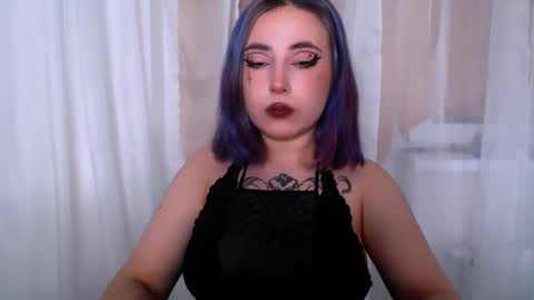 Snapshot of ediefris chatting on 10.29.25 fickle demon made of clumps of matter online show from 10.29.25