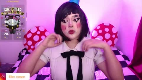 Elice Cooper new account online show from 10.31.25