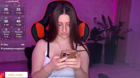 Snapshot of elinkalove chatting on 10.06.25 Elina online show from 10.06.25