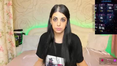 Snapshot of elizabetalee chatting on 10.23.25 Eliza online show from 10.23.25