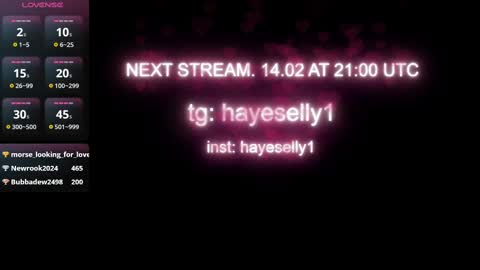 Ella NEXT STREAM 1TH DECEMBER 1200 - 0800 AM AT MOSCOW TIME online show from 02.13.25