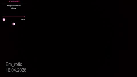 Emilia  online show from 04.16.26