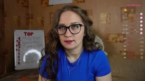 Snapshot of emmatiny chatting on 03.09.25 Mia online show from 03.09.25