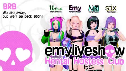 Snapshot of emyliveshow chatting on 05.14.26 Hentai Hostess Club online show from 05.14.26