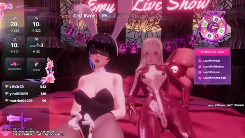 Snapshot of emyliveshow chatting on 05.22.26 Hentai Hostess Club online show from 05.22.26