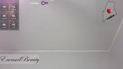 Snapshot of encasedbeauty chatting on 01.01.25 Ela online show from 01.01.25