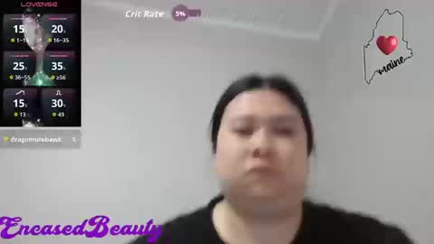 Snapshot of encasedbeauty chatting on 10.11.25 Ela online show from 10.11.25