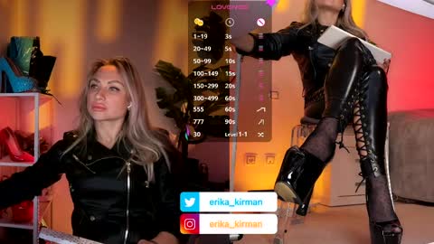 Snapshot of erika_kirman chatting on 03.29.26 Erika online show from 03.29.26