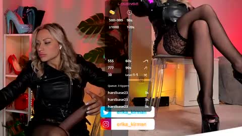 Snapshot of erika_kirman chatting on 05.16.26 Erika online show from 05.16.26