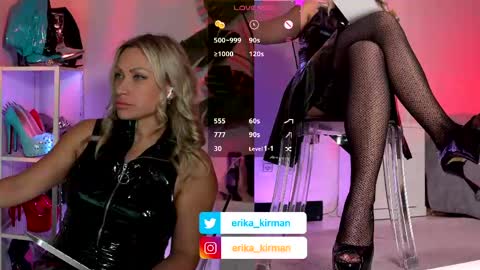 Snapshot of erika_kirman chatting on 05.28.26 Erika online show from 05.28.26