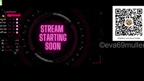 Snapshot of eva69muller chatting on 02.15.25 Eva next show 8pm CEST AMST online show from 02.15.25