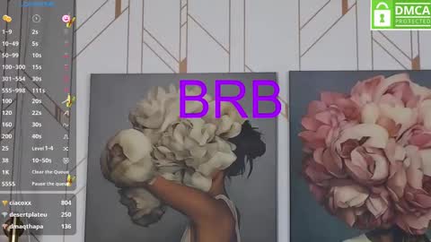 Snapshot of eva__summers chatting on 03.01.25 Eva online show from 03.01.25