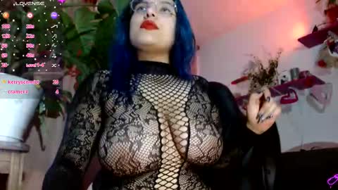 Snapshot of evethereal chatting on 02.19.25 Blue Eva. online show from 02.19.25