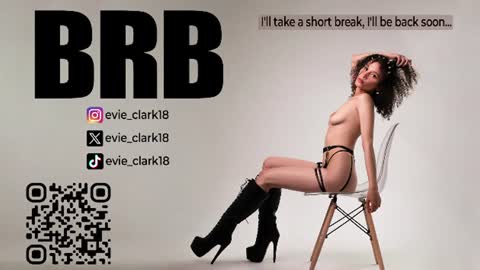 Snapshot of evie_clark_ chatting on 07.23.26 My name is Evie nice to meet you really get to know me better private is open online show from 07.23.26