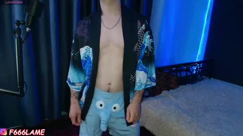 Snapshot of f666lame chatting on 06.04.26 F666LAME online show from 06.04.26