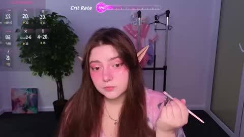 Snapshot of fairy_caramel chatting on 11.14.25 Audrey online show from 11.14.25