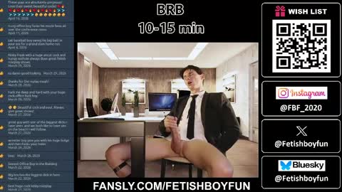FetishBoyFun online show from 04.18.26