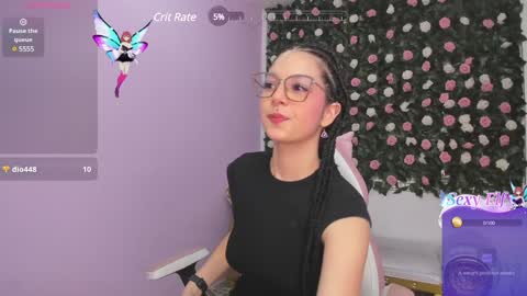 Snapshot of flower_dulce chatting on 02.04.25 Dulce online show from 02.04.25