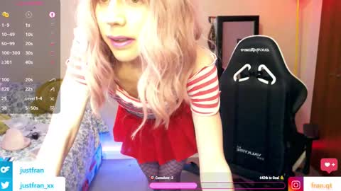 Snapshot of fran_qt chatting on 03.12.25 Fran online show from 03.12.25