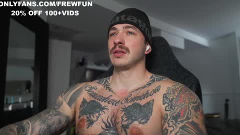 Snapshot of frewfun chatting on 11.14.25 cameron online show from 11.14.25