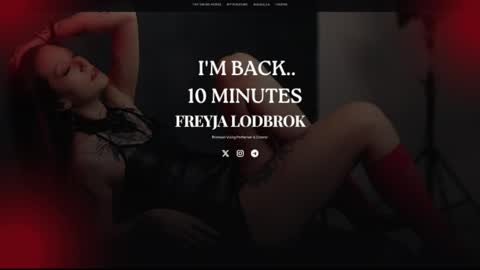 Snapshot of freyjalodbrok chatting on 06.01.26 Call me Lilith online show from 06.01.26