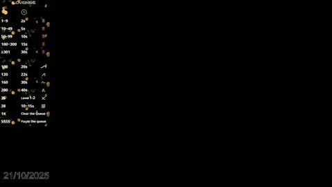 DEMONAELXX NEW ACCOUNT online show from 10.22.25