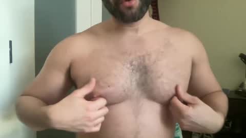 Muscle Bear Jock in Training online show from 01.04.25
