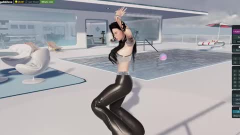 Snapshot of gabbi_3dx chatting on 10.14.25 GABBI online show from 10.14.25