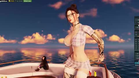 Snapshot of gabbi_3dx chatting on 10.28.25 GABBI online show from 10.28.25