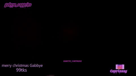 gabyye capprins online show from 12.23.25