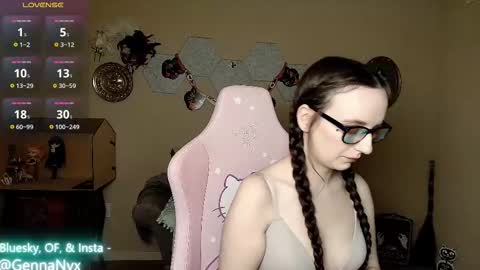 Genna Nyx online show from 10.23.25