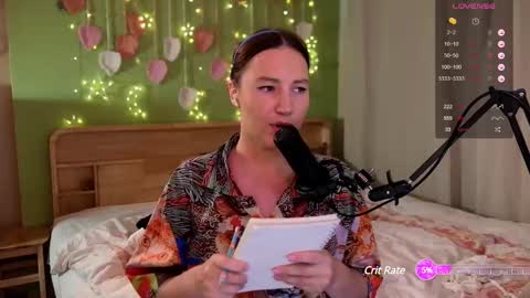 Snapshot of gessifossa chatting on 02.21.25 Anna online show from 02.21.25