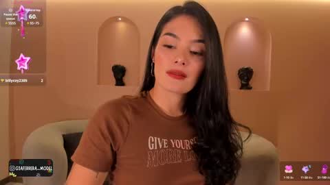 Snapshot of giaferrera_ chatting on 02.14.25 Gia Ferrera online show from 02.14.25