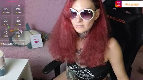 Snapshot of ginger_stay chatting on 12.23.24 Ginger online show from 12.23.24