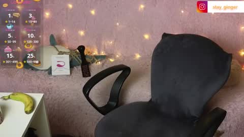 Snapshot of ginger_stay chatting on 01.22.25 Ginger online show from 01.22.25