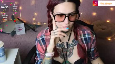 Snapshot of ginger_stay chatting on 02.10.25 Ginger online show from 02.10.25