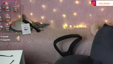 Snapshot of ginger_stay chatting on 02.22.25 Ginger online show from 02.22.25